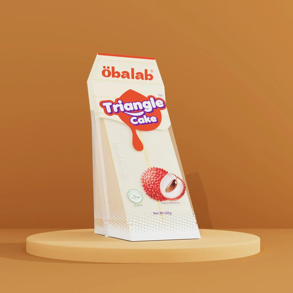 Obalab三角蛋糕六口味包装袋效果图6